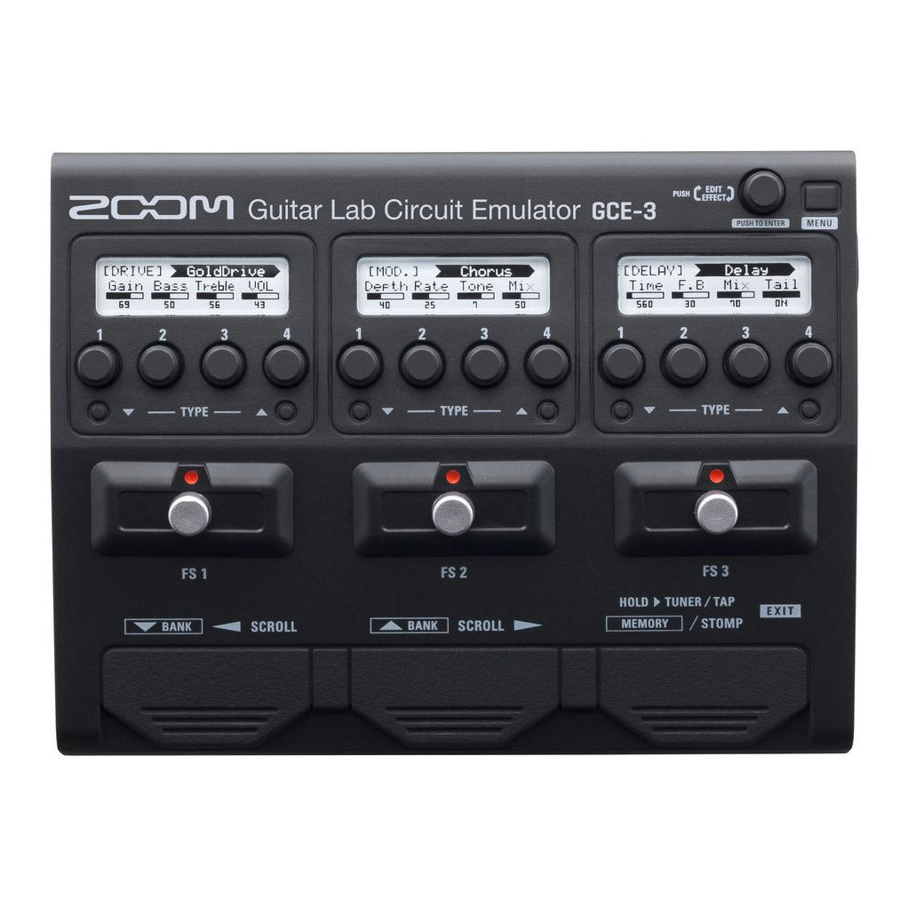 Zoom GCE-3 Guitar Lab Circuit Emulator Audio Interface