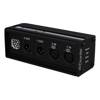 ProCo Sound AODST Dante Drop Box | 4 XLR Female