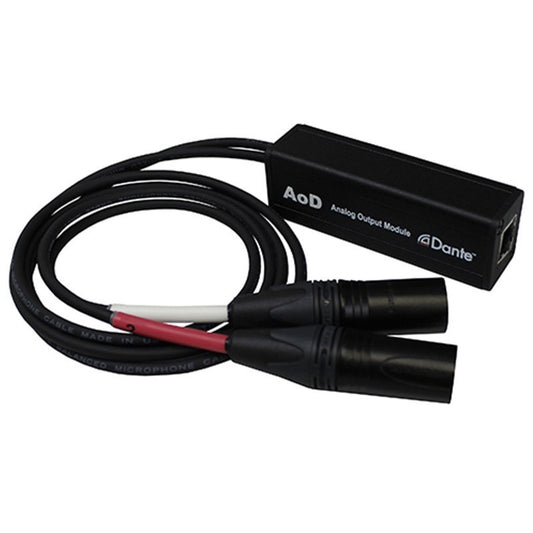 ProCo Sound AOD-FAN3-2XM Dante Output Module 2-Channel XLR