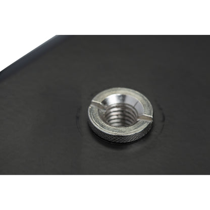 Gator GFW-MIC-4TRAY Four-Microphone Aluminum Mounting Tray