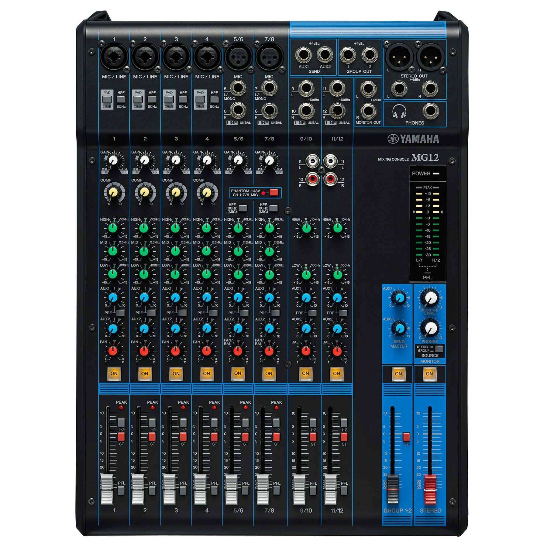 YAMAHA MG12 元箱　説明書付属　完動品 MGX12 Digital Mixing Console Software & Manuals - Yamaha USA