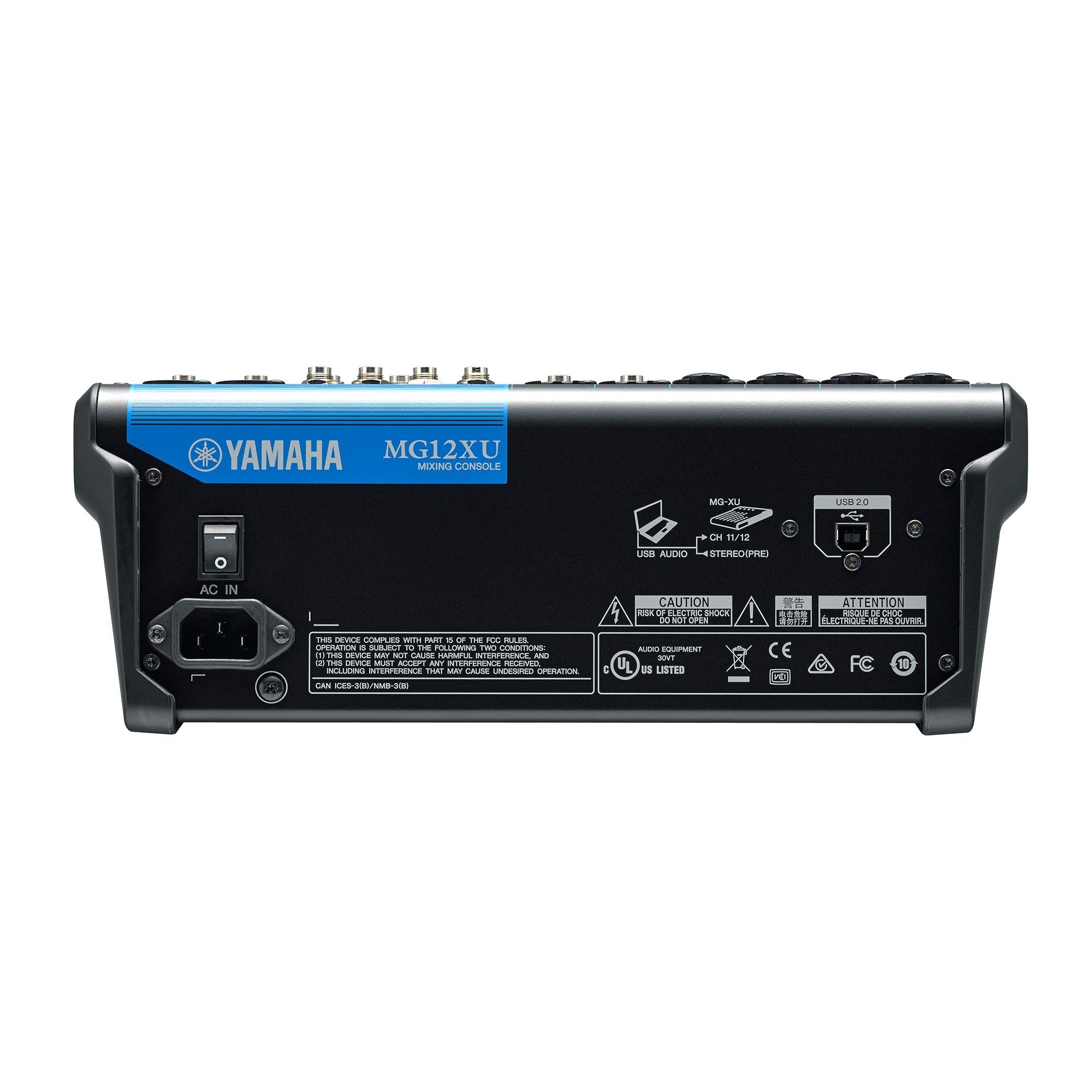 Yamaha MG12XU 12-Channel Analog Mixer with Effects and USB – SoundPro