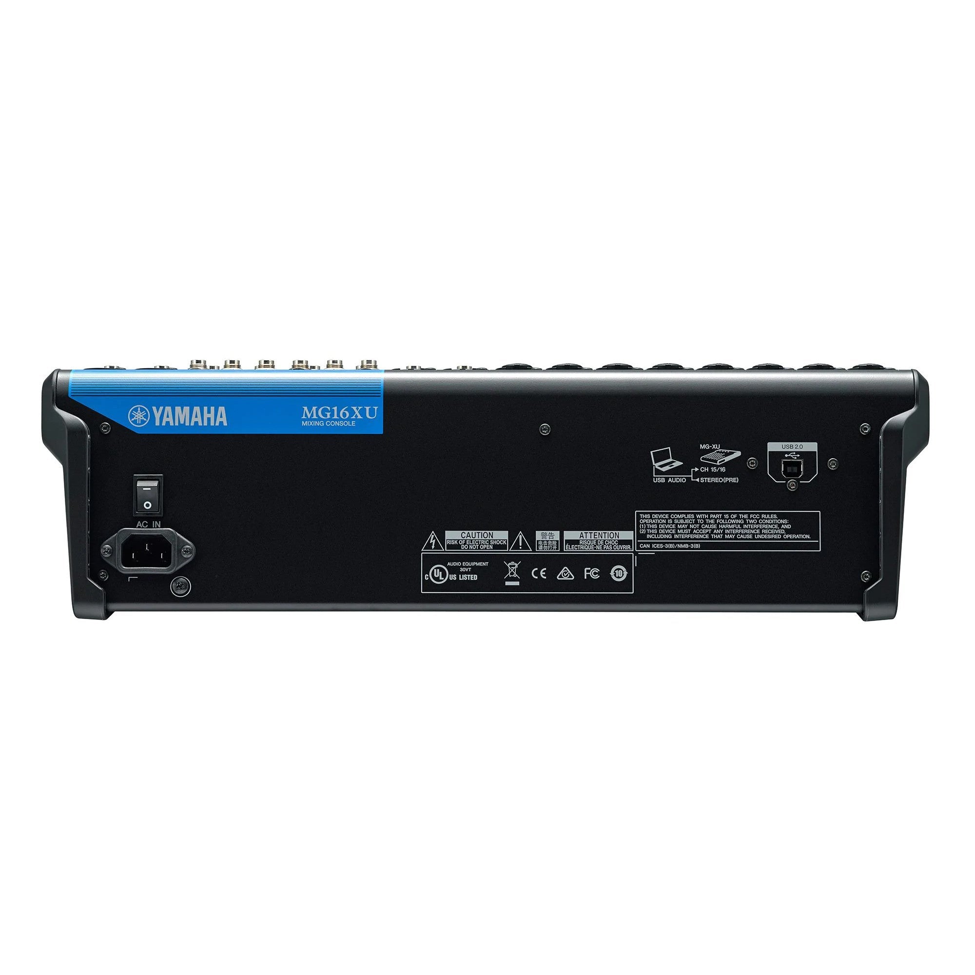Yamaha MG16XU 16-Channel Analog Mixer with Effects and USB – SoundPro