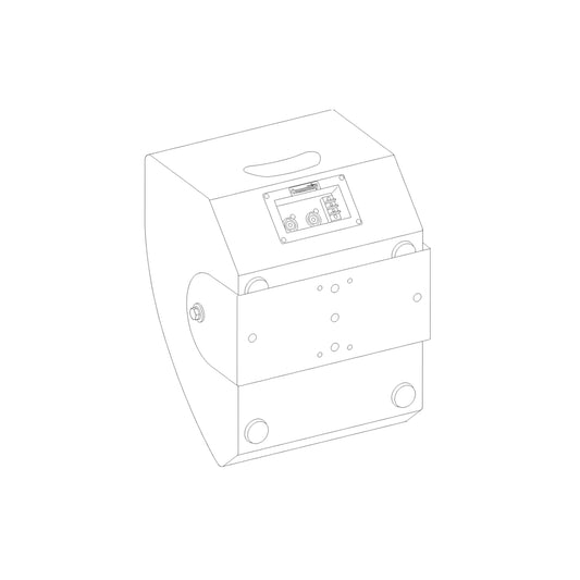 Community MX10 Speaker Mounting Yoke Bracket | Black