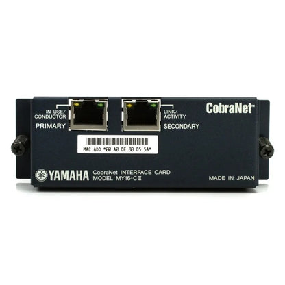 Yamaha MY16-CII 16-Channel CobraNet Network I/O Expansion Card