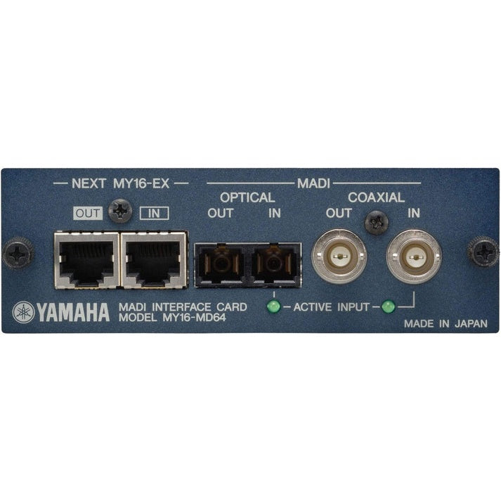 Yamaha MY16-MD64 MADI Interface Expansion Card