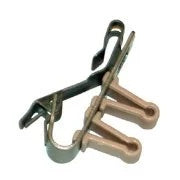 Sennheiser MZQ222-NI Dual Post Tie Clip For MKE Platinum Lavalier Microphones