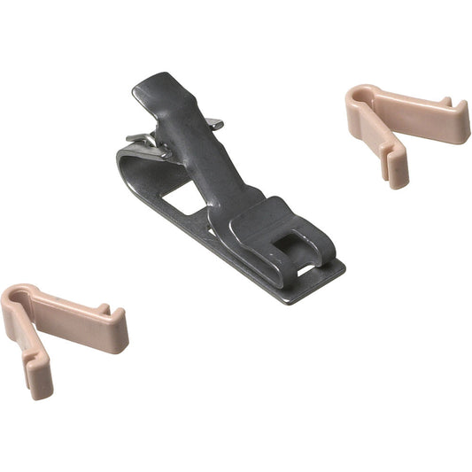 Sennheiser MZQ222-NI Dual Post Tie Clip For MKE Platinum Lavalier Microphones