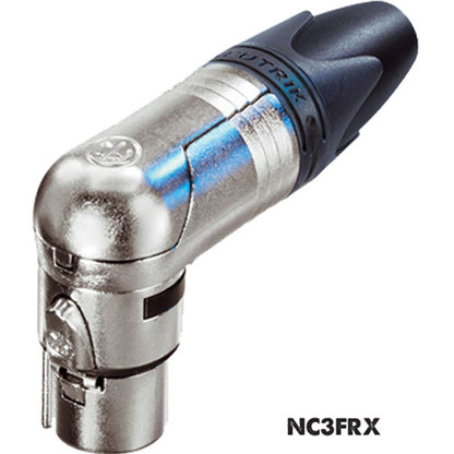 Neutrik NC3FXS X-S Series 3-Pole Female XLR Straight Cable Connector | Nickel/Gold