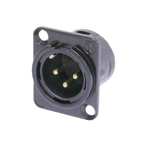 Neutrik NC3MD-L-B-1 XLR Male Cable Connector