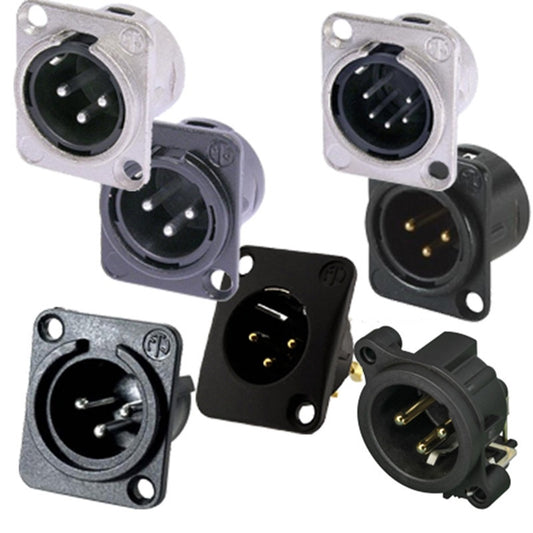 Neutrik NC3MPP Panel Mount Connector
