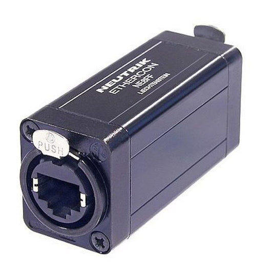 Neutrik NE8FF etherCON RJ45 Feedthrough Coupler for Cable Extensions