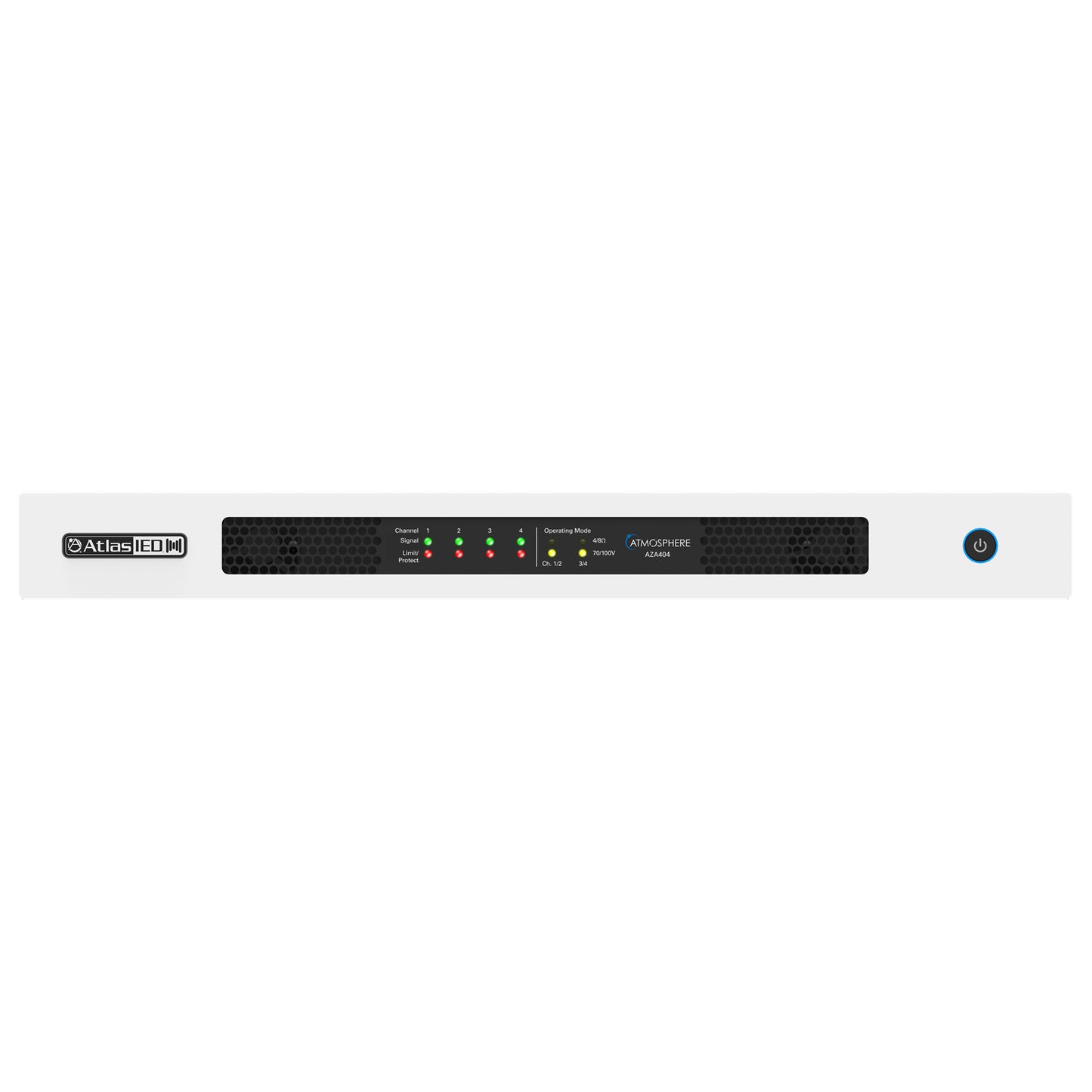 AtlasIED AZA404 400-Watt Networkable 4-Channel Power Amplifier