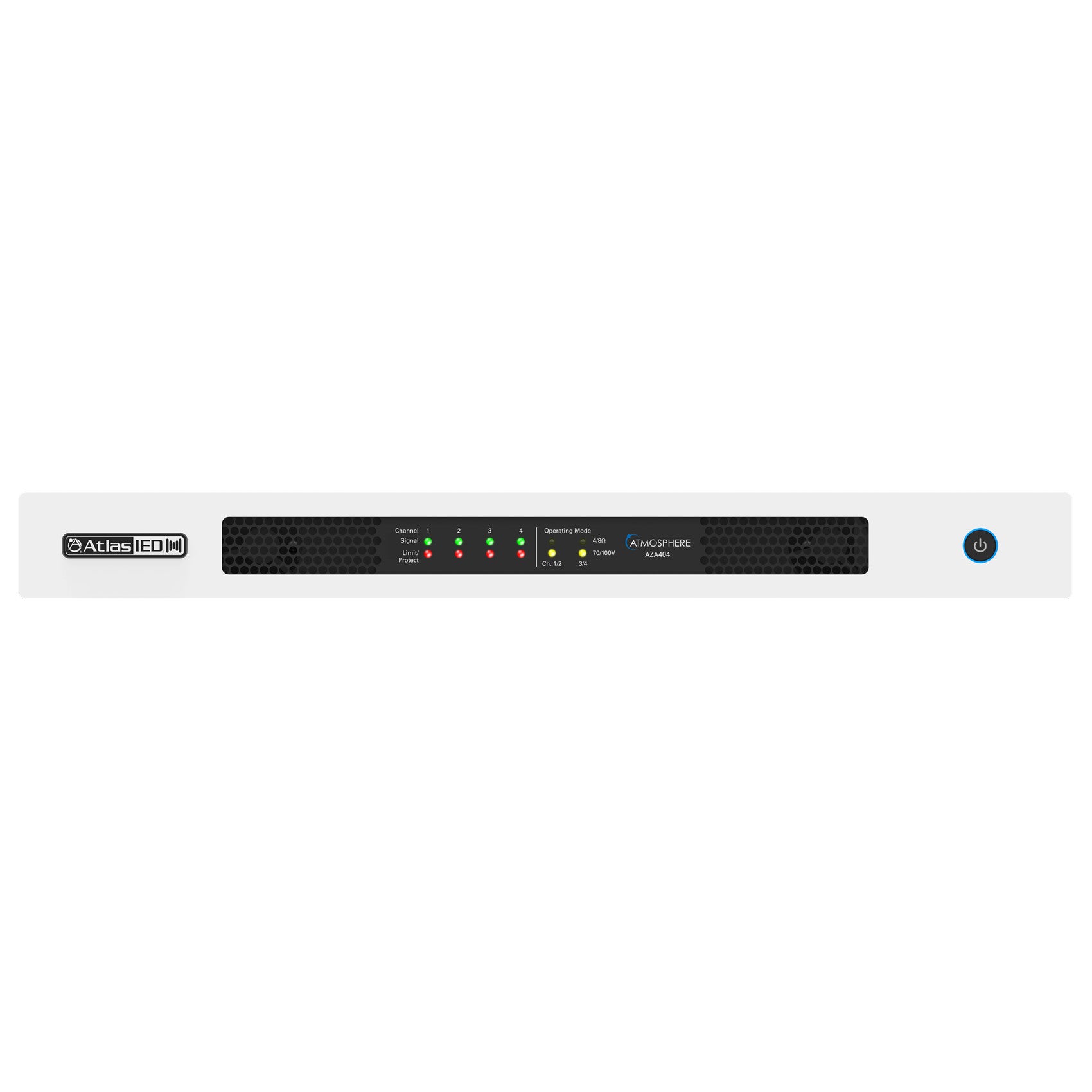 AtlasIED AZA404 400-Watt Networkable 4-Channel Power Amplifier