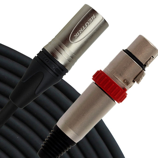 RapcoHorizon NMS Series Microphone Cable with Silent Switch | 10 ft