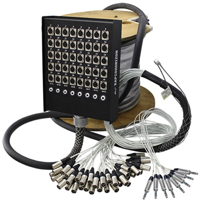 RapcoHorizon NSPL Concert Series Audio Snakes | 100 ft | 24x4