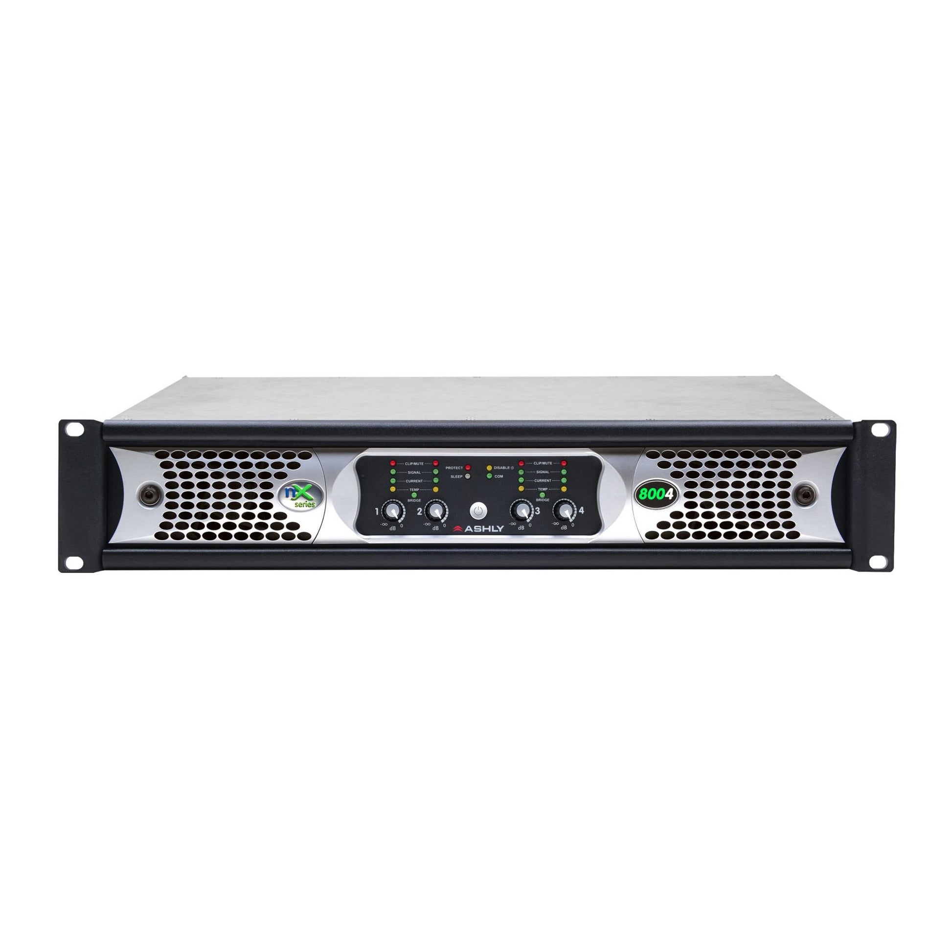 Ashly nX8004 nX Multi-Mode 4 x 800 Watt Power Amplifier