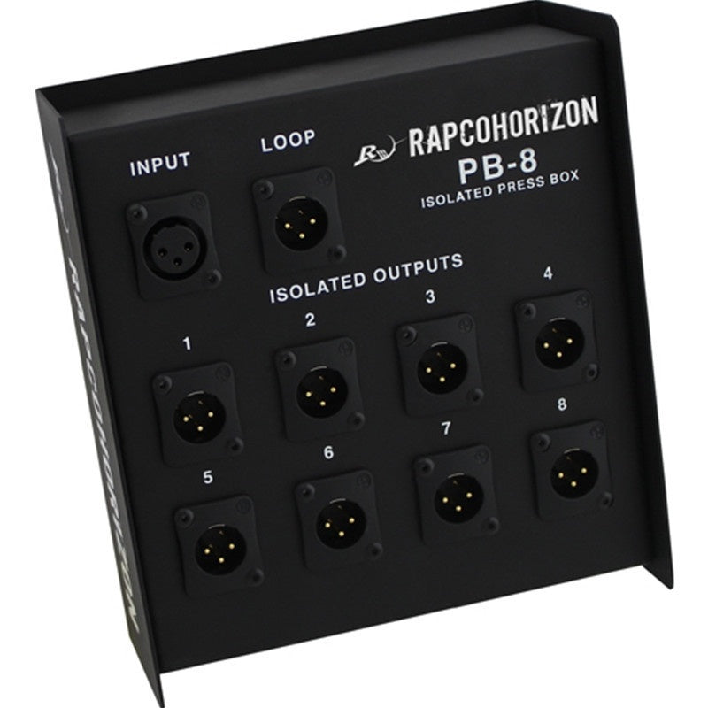 RapcoHorizon PB-8 8-Output Isolated Press Box Mic Splitter
