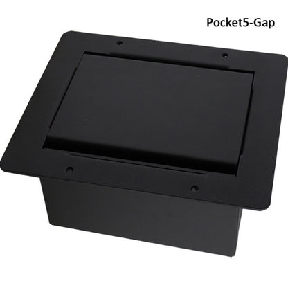 ProCo Sound Pocket5 Recessed Floor Input Pocket | 3/8" Gap/Slot