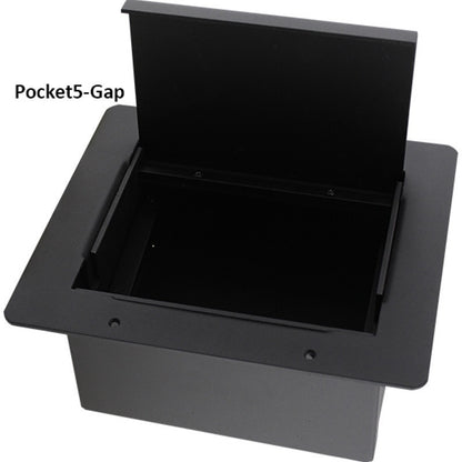 ProCo Sound Pocket5 Recessed Floor Input Pocket | 3/8" Gap/Slot