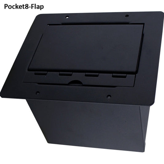 ProCo Sound Pocket8 Recessed Floor Input Pocket | Flap - Full Closure