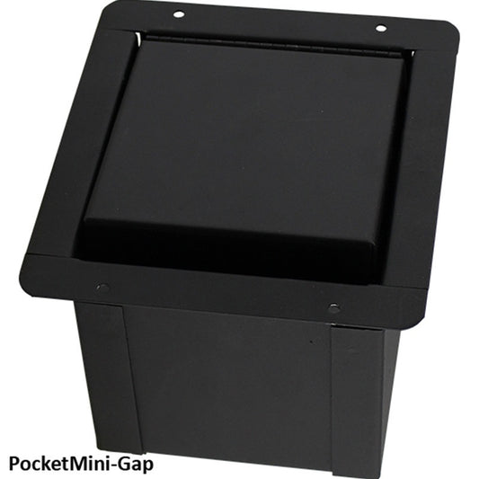 ProCo Sound Pocket Mini Recessed Floor Input Pocket | 3/8" Gap/Slot