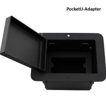 ProCo Sound POCKETU Recessed Floor Input Pocket | Adapter Plate