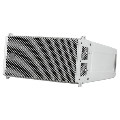 RCF HDL 6-A Dual 6-Inch Powered Line Array Speaker | Color: White