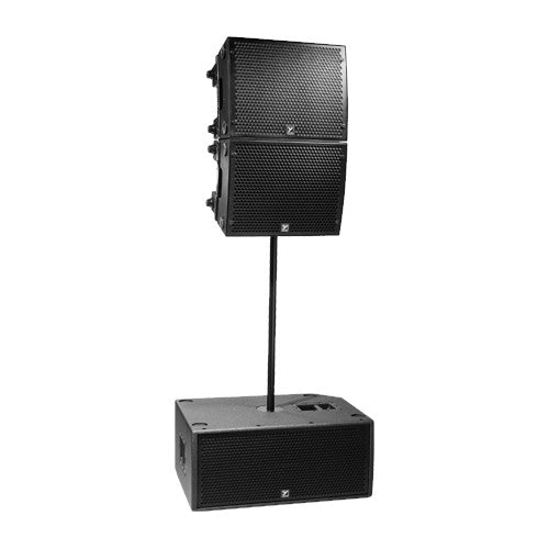 Yorkville PSA1S 2800W 2x12-Inch Compact Stackable Powered Subwoofer lifestyle 2