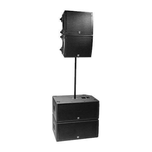 Yorkville PSA1S 2800W 2x12-Inch Compact Stackable Powered Subwoofer lifestyle 3