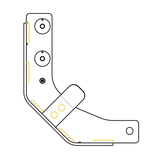 RCF AC-LINKBAR-HDL6/12 Linkbar for HDL6-A to HDL12-A
