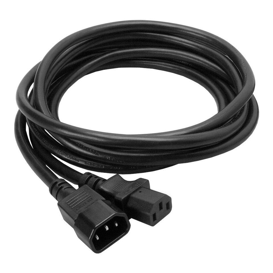 Hosa IEC C14 to IEC C13 Power Extension Cable