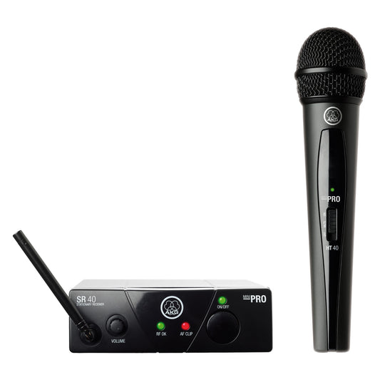 AKG WMS40 Mini Wireless Handheld Microphone System