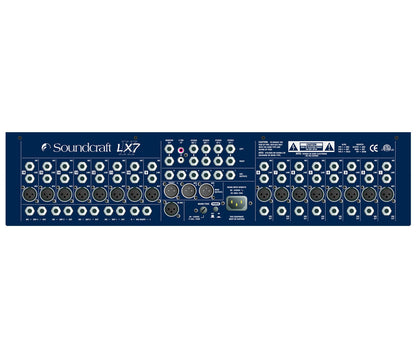 Soundcraft LX7ii Live Sound Analog Mixer | Channels: 16