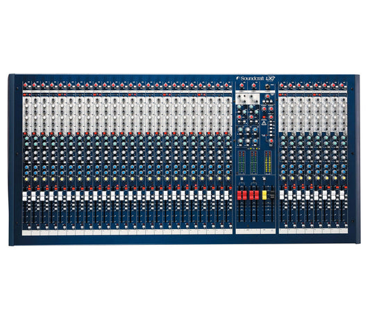 Soundcraft LX7ii Live Sound Analog Mixer | Channels: 32