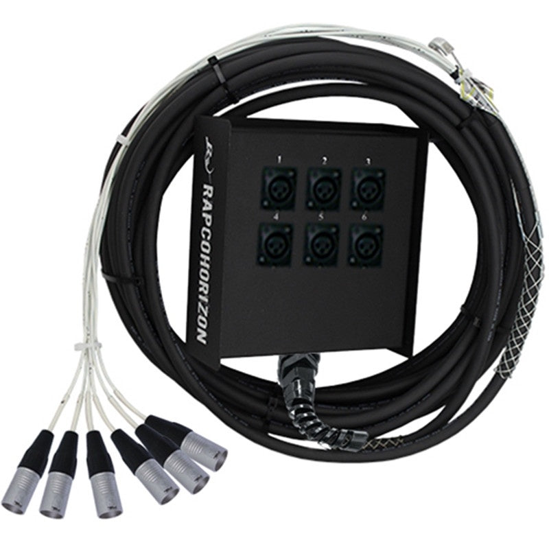 RapcoHorizon S Players Series All Mic Snakes | 75 ft | 12x0