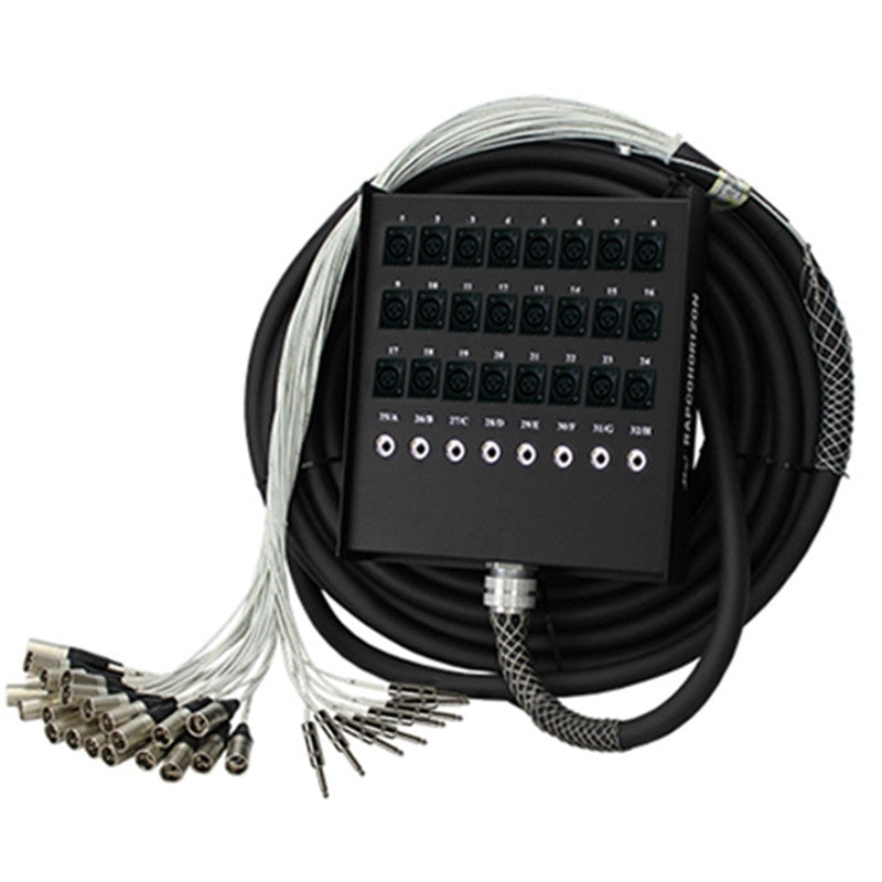 RapcoHorizon S Players Series 1/4" Return Snake | 75 ft | 12x4