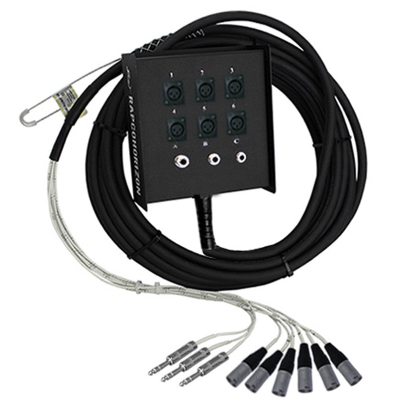 RapcoHorizon S Players Series 1/4" Return Snake | 75 ft | 16x4