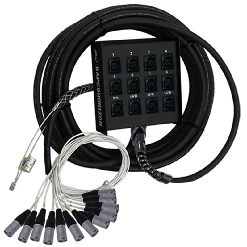 RapcoHorizon S Players Series All Mic Snakes | 75 ft | 6x0