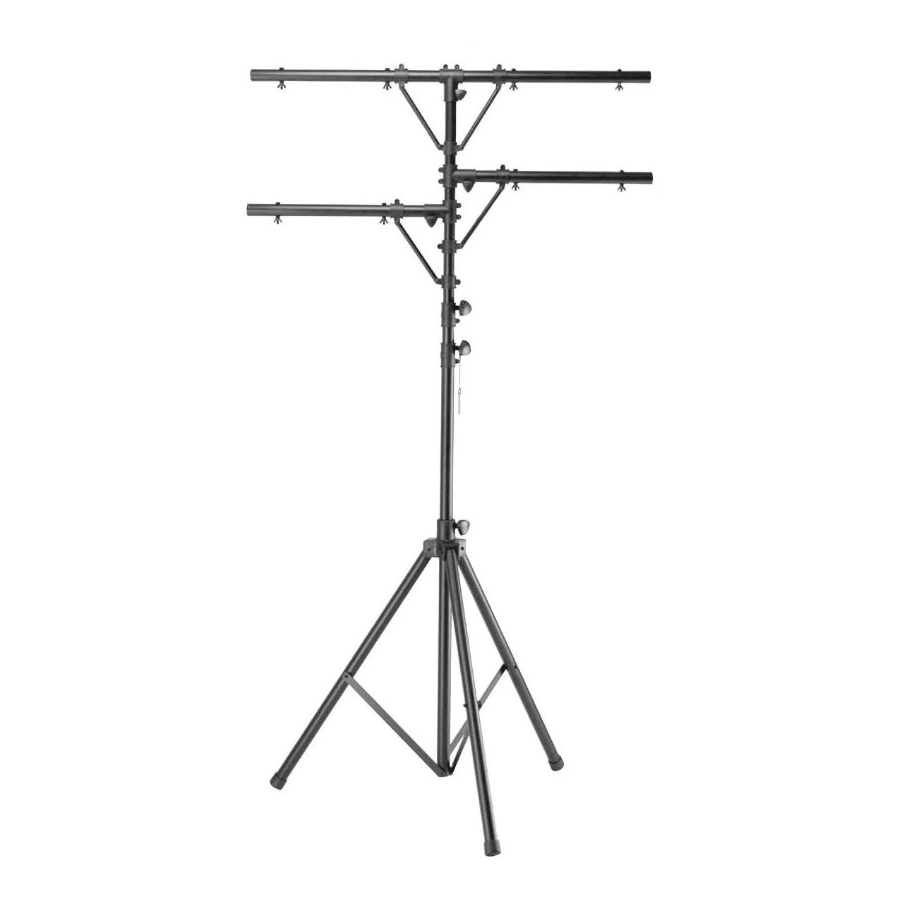 Odyssey LTP1 11' Lighting Tripod Stand with Top T-Bar & Two Side Bars