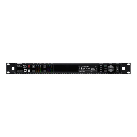 Shure AD4D Dual-Channel Receiver front