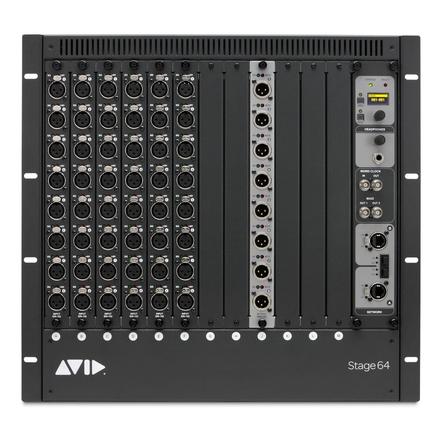 Avid VENUE | Stage 64 I/O Stage Rack