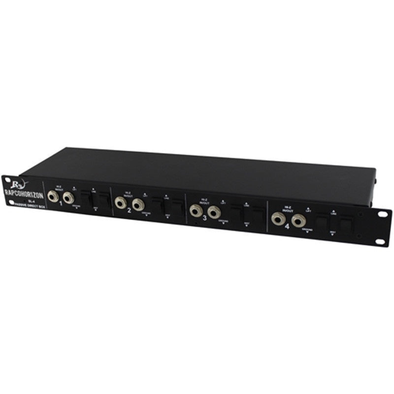 RapcoHorizon SL-4 Rack Mount 4-Channel Active DI Box