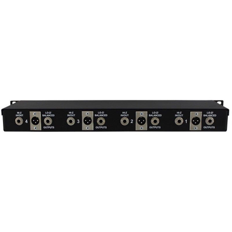 RapcoHorizon SL-4 Rack Mount 4-Channel Active DI Box