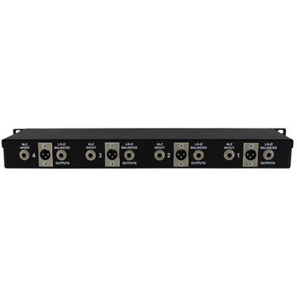 RapcoHorizon SL-4 Rack Mount 4-Channel Active DI Box