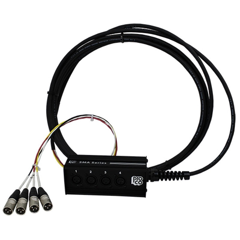 ProCo Sound SMAST Drop Snake | 25 ft | 4 Channel