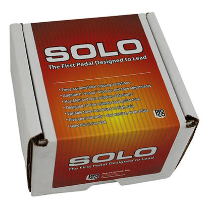 ProCo Sound SOLO Analog Distortion Stomp Box Pedal