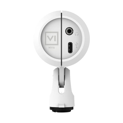 Shure MV6 Gen 2 USB Gaming Microphone With Voice Isolation | White