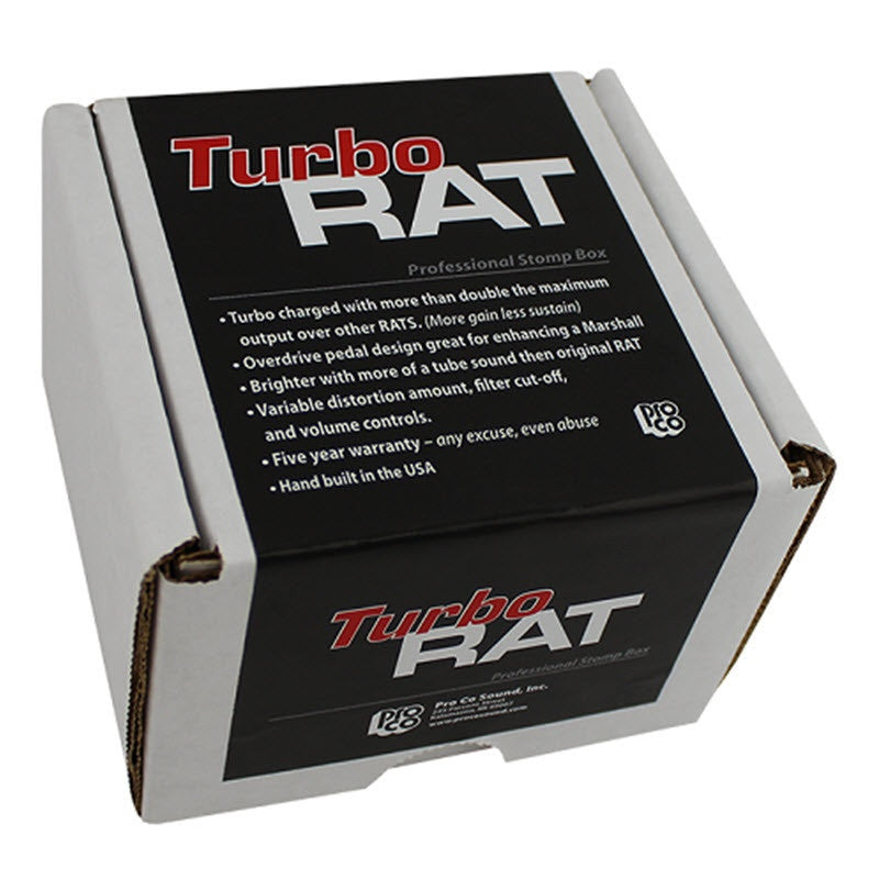 ProCo Sound TRAT Turbo RAT Analog Distortion Pedal