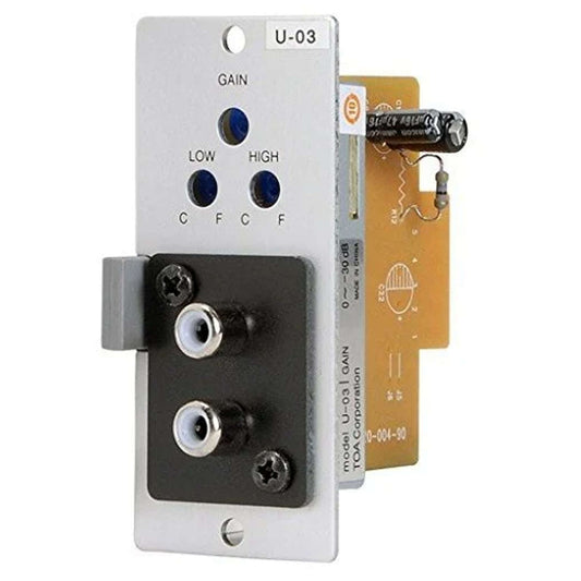 66079_TOA-900-Series-Unbalanced-Line-Input-Module-_-Lo_Hi-Cut-Filters-_-Dual-RCA-Jacks_ALT01sqr